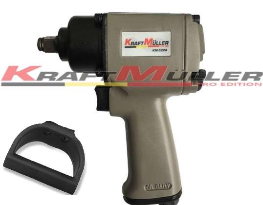 Pneumatic impact wrench 1/2 &#34;double hammer 4071ft.ib / 550Nm (M13mm)