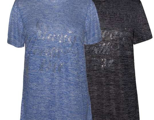 T-shirts femme Réf. 50217 Tailles : M, L, XL, XXL Couleurs assorties