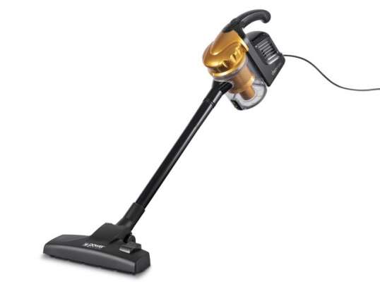 CLEANmaxx Zyklon-Handstaubsauger Multi-Sensation 600W schwarz/gold