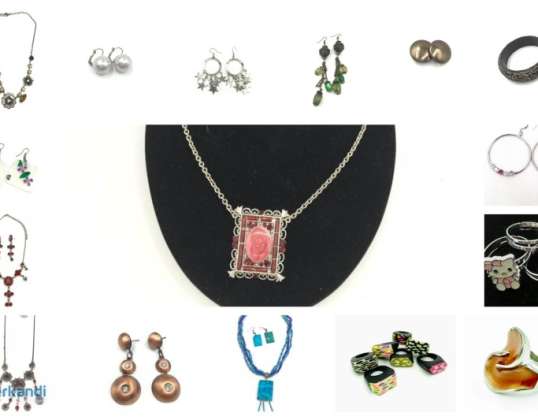 Wholesale Costume Jewellery Pallet: 20000 Pieces at 0,08€ Each - Ref 28061906