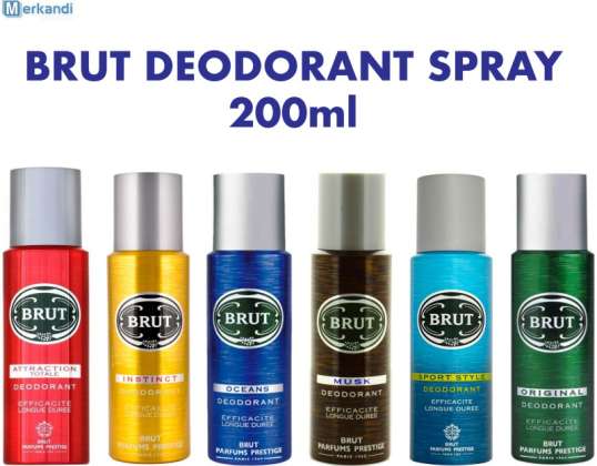 BRUT ORIGINALNI DEZODORANS SVE SORTE 200ml *VRUĆA PONUDA*