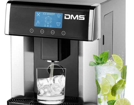 DMS® Eiswürfelmaschine Eis- Wasserspender Eiswürfelbereiter 15 Kg/24h