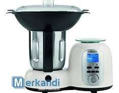 GOURMETmaxx Thermo-Multikocher Deluxe 10in1 1500 W in weiß / schwarz,