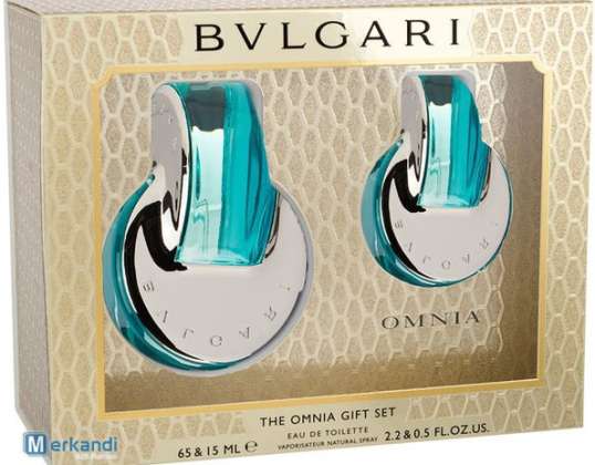 Bulgari Omnia Paraiba 65ml EDT Spray + 15ml EDT Spray