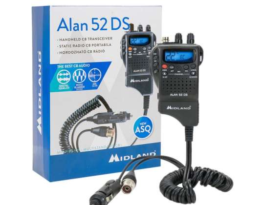 Midland Alan 52 DS Tragbarer Radiosender