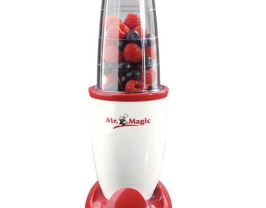 GOURMETmaxx Mixer Mr. Magic 4-tlg. 250W rot/weiß