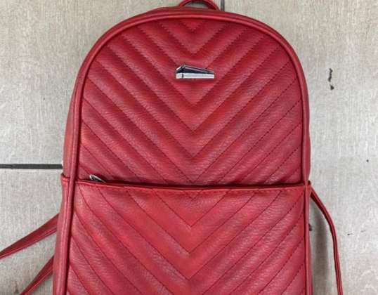 Vertex Women's Faux Leather Backpack - REF: B19071913