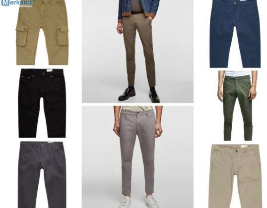 Men&#39;s Pants, Assorted Lot. European Manufacture.