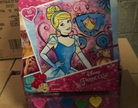 Lote colorear princesas Disney