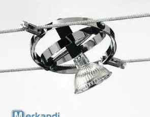 PHARE MIZAR GIROSPOT 6158 RÉGLABLE À 360 ° POUR SYSTÈME DE CÂBLE À DEL 12V