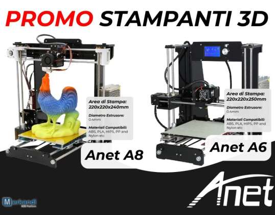 IMPRESORAS 3D STOCK ANET A6 A8 IMPRESORA 3D al por mayor