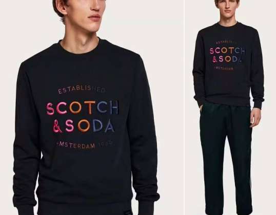 Angebot # CGC2019151-Scotch Soda Herren Langarm Sweatshirt-105St