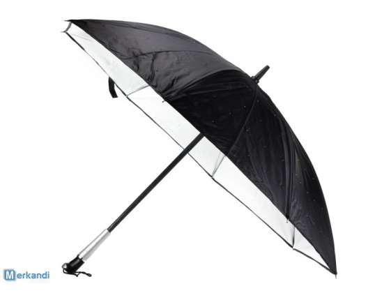 Parapluie duo à LED corolle étoile (S740)