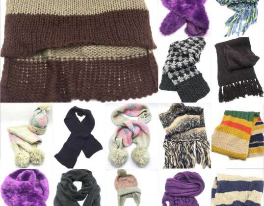 Scarves for autumn / winter - Trendy - assorted pack in colors, sizes and models