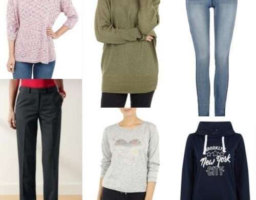 Damenbekleidungs-Bundle - Love Me - T-Shirts, Hosen, Sweatshirts & mehr