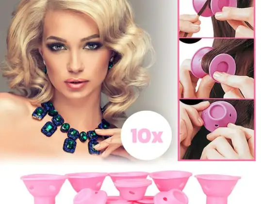 Silicone Hair Curlers Pop-Curls