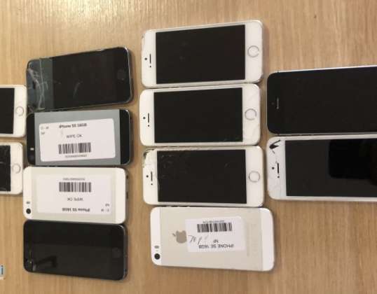 Smartphone Apple iPhone 5S, 6, 6S broken screen, to be repaired