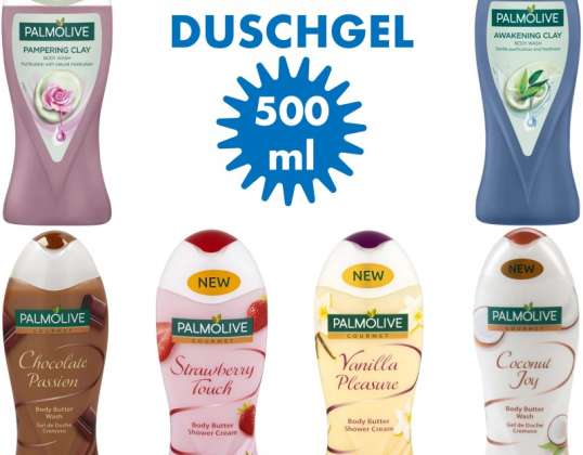 PALMOLIVE SHOWER GEL XXL 500ml ALL SORTS
