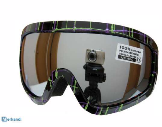 Children ski goggles Spheric - mirror double lens