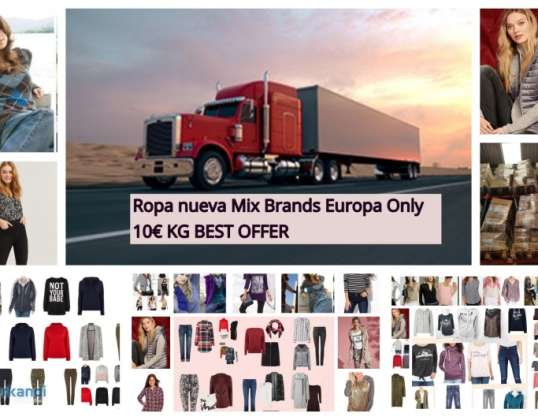 Nouveaux vêtements marques européennes - Camion