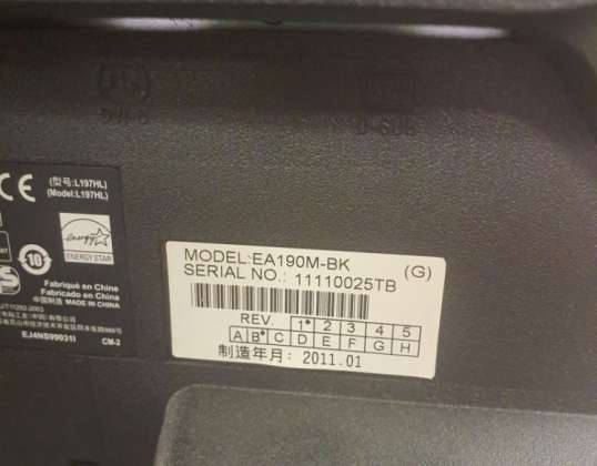 EA190M-BK - 19&#34; NEC MultiSync Desktop Monitor