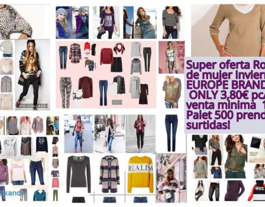 Nye klær for kvinner - Autumn Winter Pack med mer enn 200 modeller og OEKO Tex