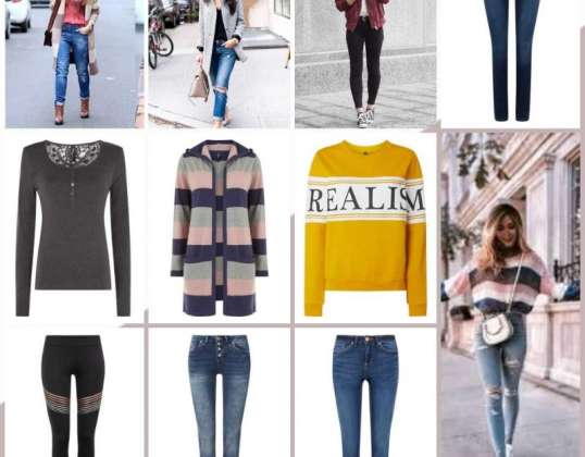 Visokokakovostni paket zimskih ženskih oblačil - REF: BLACKF07