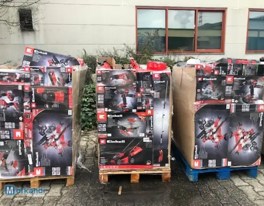 Einhell power tools and garden tools 100% electrical equipment mixed pallets