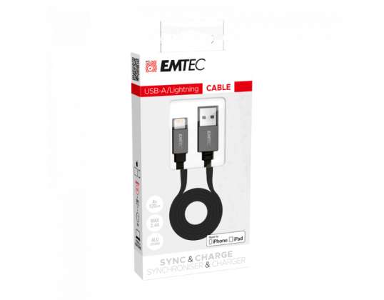 EMTEC T700-kabel USB-A til Lightning
