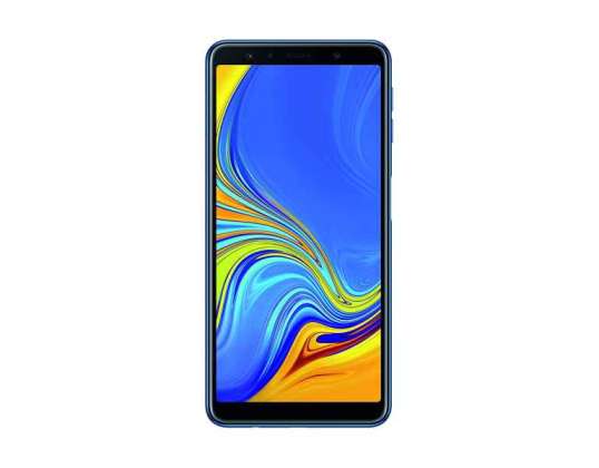 Samsung SM-A750F galaksen A7 Dual Sim 64GB (2018) blå DE - SM-A750FZBUDBT