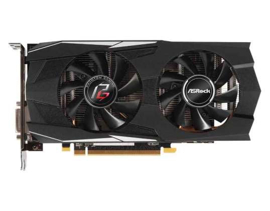 ASRock Phantom Gaming D Radeon RX580 8G GDDR5-Grafikkarte -90-GA0M00-00UANF