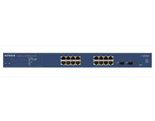 NETGEAR Switch Desktop Pro Safe 16-portu 10/100/1000 GS716T-300EUS