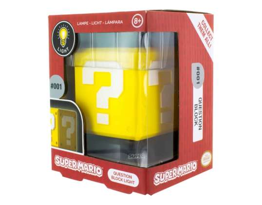 Super Mario: Kysymyslohko 3D-valo PLDPP4372NN
