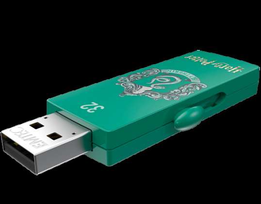USB FlashDrive 32GB EMTEC M730 (Harija Potera Slytherin - Grün) USB 2.0