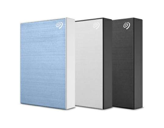 Disque dur portable SEAGATE BackupPlus 5 To comp. avec vent./MAC bleu clair STHP5000402