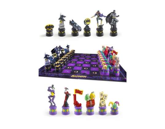 DC Comics: Batman Chess Set (Batman Vs Joker) NOBNN4680