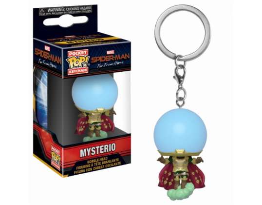 Kabatas pops! Atslēgu piekariņš: Marvel - Zirnekļcilvēks tālu no mājām - Mysterio FUN39363