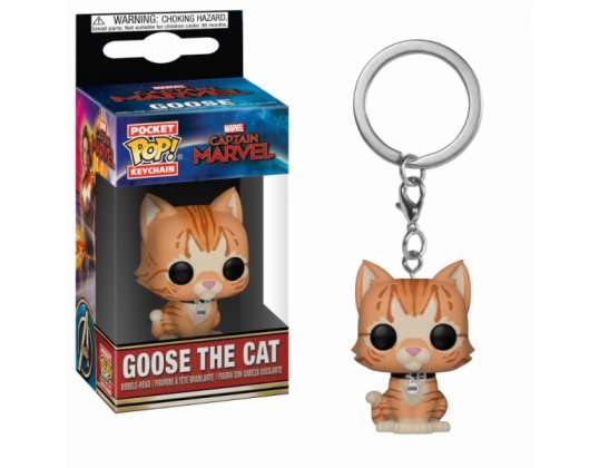 Porte-clés Pocket Pop: Marvel - Goose the Cat FUN36440