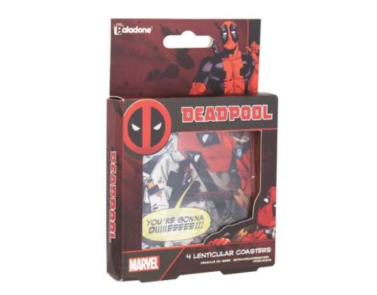 Marvel: Deadpool Lenticular Coasters PLDPP5166DPL