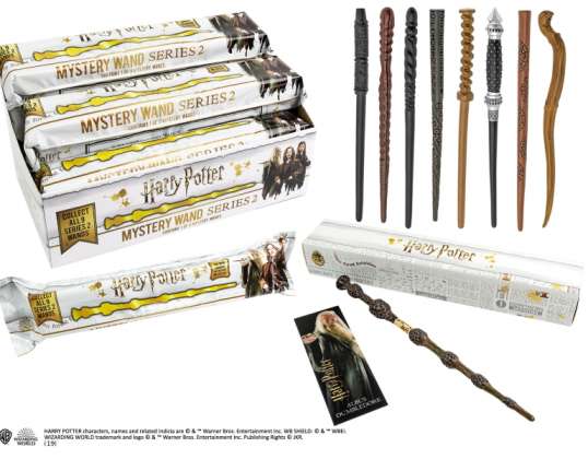 Harry Potter: Mystery Wand Series 2 - 9 Piece Set NOB849421005887