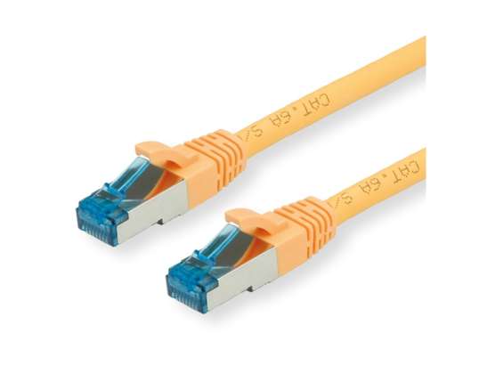 VALUE S FTP patch cable Kat6a yellow 5m 96.85 inches 21.99.1935