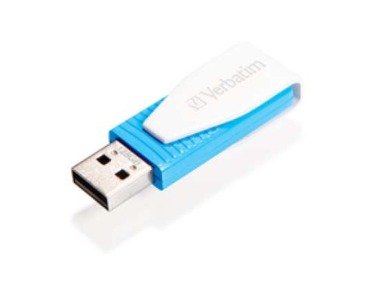 Verbatim StorenGo Otočná USB 2.0 Stick 128 GB Blau Blister 49817