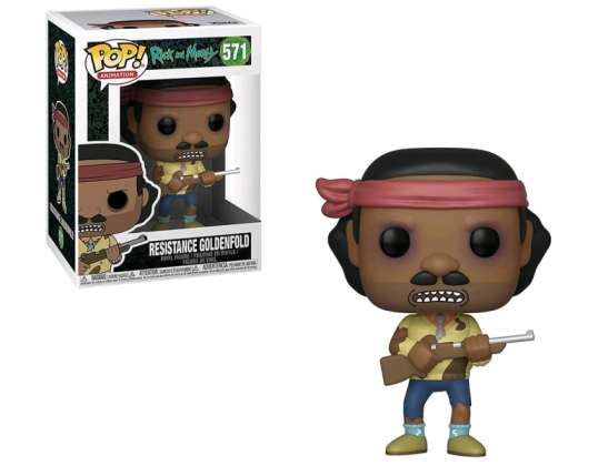 Pop! Cartoons: Rick and Morty - Mr. Goldenfold Freedom Fighter FUN40256