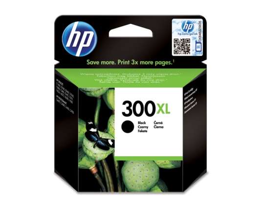 HP melnā tinte 300 XL CC641EE | HP - CC641EE