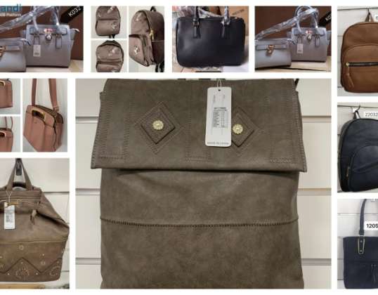 Damentaschen & Rucksäcke für die neue Saison - Kunstleder & Premium-Hardware - REF: 121905
