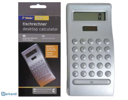 Соларни електронни настолни калкулатори Tchibo