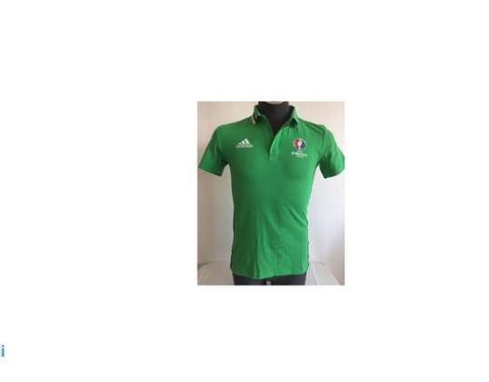 Adidas Men's Polo Shirt Green UEFA Euro 2016, Model AI3263 - Available Sizes