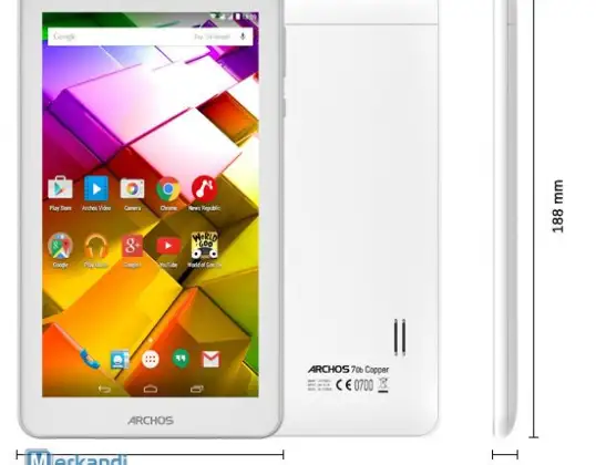 7 &#34;Tablet Archos Cooper 70, Dual-SIM, 3G, IPS, GPS, Android 4.4, Wi-Fi