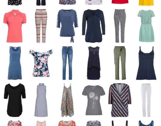 Women&#39;s summer clothing remaining stock fashion mix