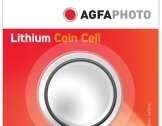 AGFAPHOTO batteri litiumknappcellebatteri CR2032 3V blister (1-pakning) 150-803432